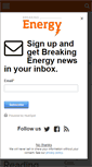 Mobile Screenshot of breakingenergy.com